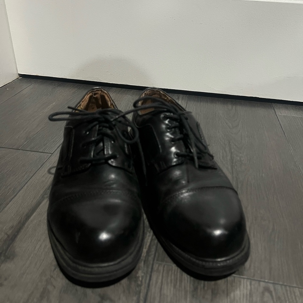 Classic Black Men's Dress Shoes